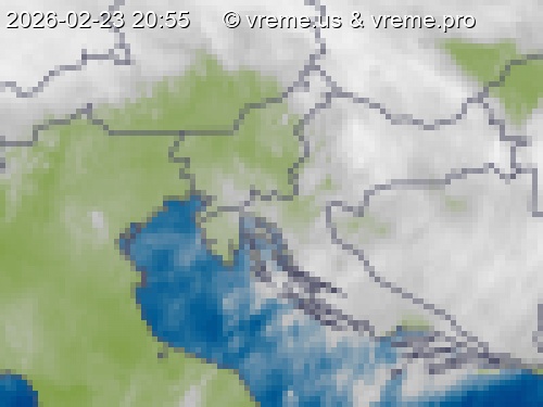Oblačnost Slovenija
