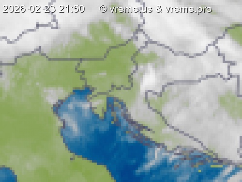 Oblačnost Slovenija