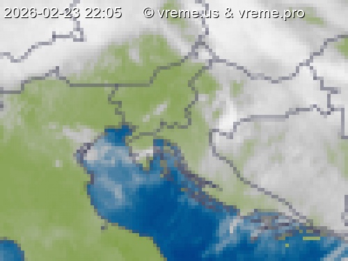 Oblačnost Slovenija