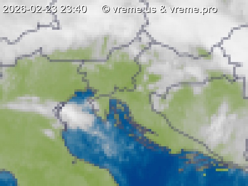 Oblačnost Slovenija