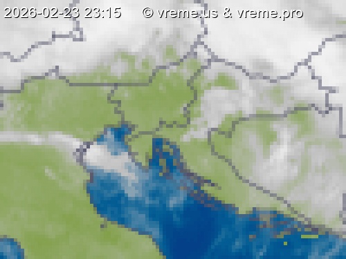 Oblačnost Slovenija