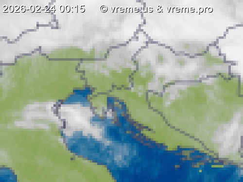 Oblačnost Slovenija