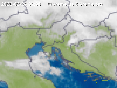 Oblačnost Slovenija