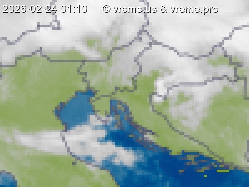 Oblačnost Slovenija