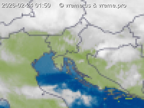 Oblačnost Slovenija