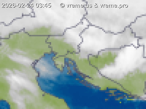 Oblačnost Slovenija