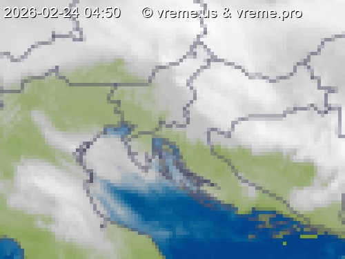 Oblačnost Slovenija