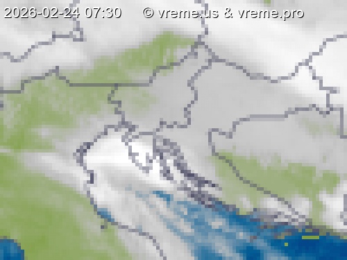 Oblačnost Slovenija