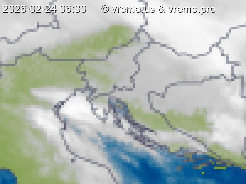 Oblačnost Slovenija
