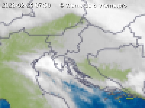 Oblačnost Slovenija