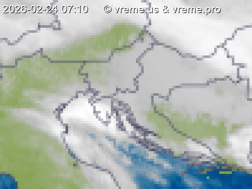 Oblačnost Slovenija