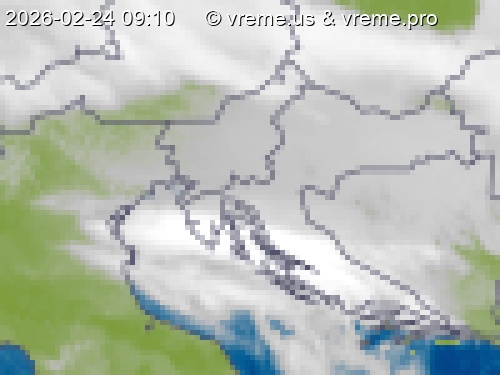 Oblačnost Slovenija