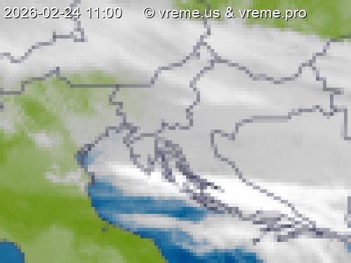 Oblačnost Slovenija
