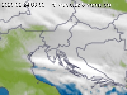 Oblačnost Slovenija