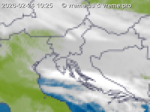 Oblačnost Slovenija