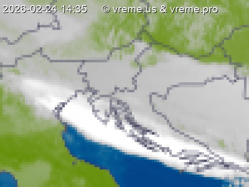 Oblačnost Slovenija