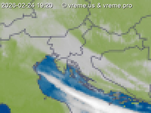 Oblačnost Slovenija