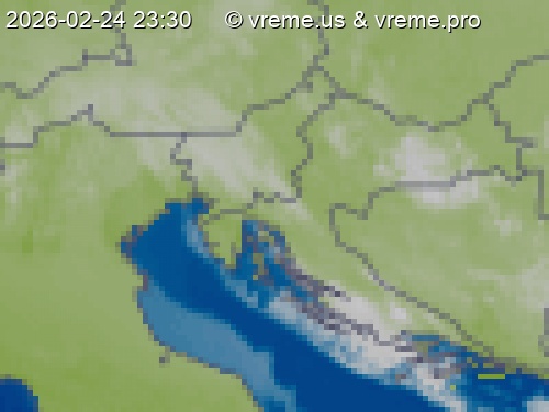 Oblačnost Slovenija