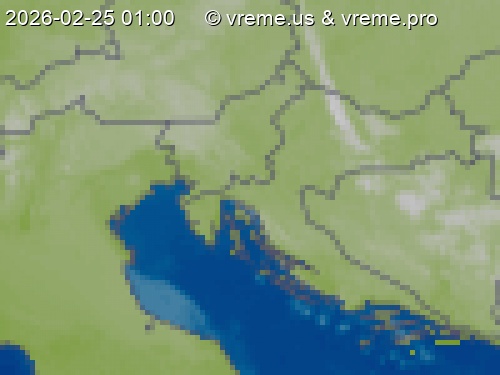 Oblačnost Slovenija