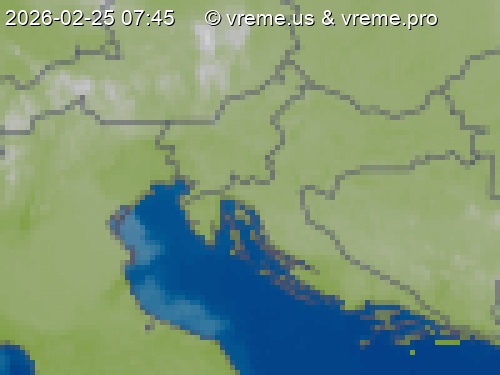 Oblačnost Slovenija