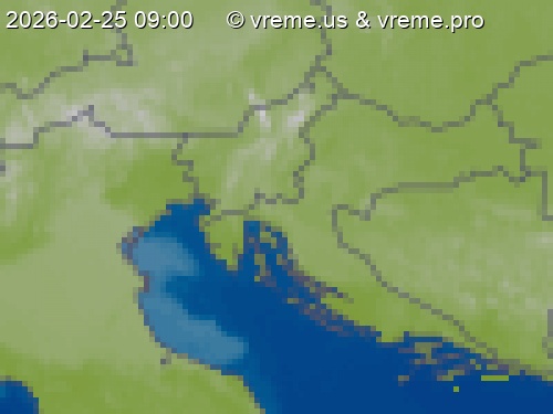 Oblačnost Slovenija