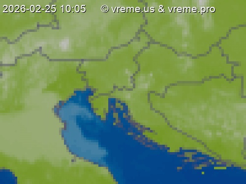 Oblačnost Slovenija