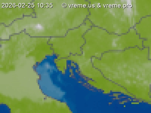 Oblačnost Slovenija