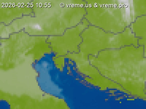 Oblačnost Slovenija