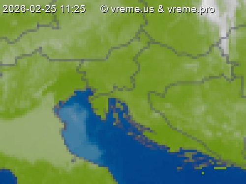 Oblačnost Slovenija