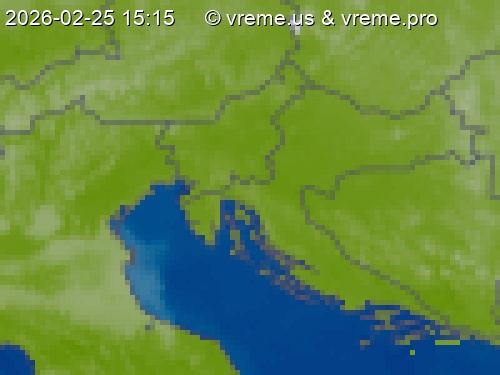 Oblačnost Slovenija