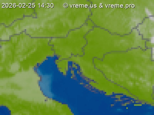 Oblačnost Slovenija