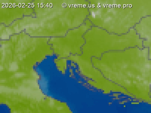 Oblačnost Slovenija