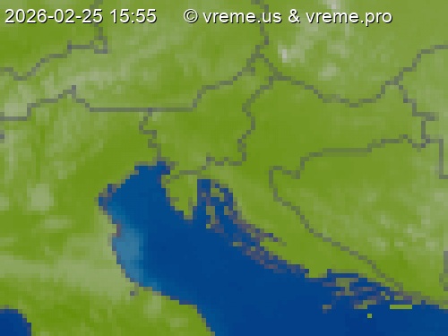 Oblačnost Slovenija