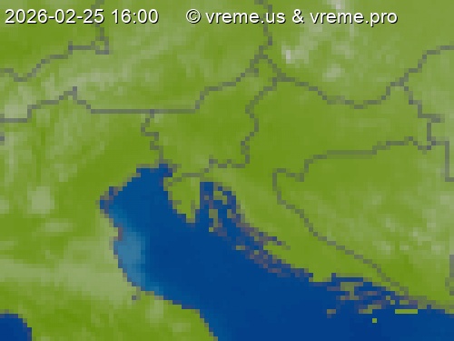 Oblačnost Slovenija