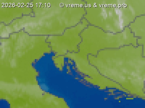 Oblačnost Slovenija