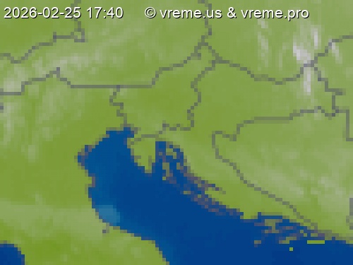 Oblačnost Slovenija