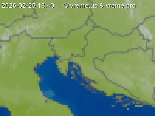 Oblačnost Slovenija