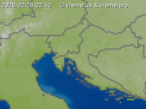 Oblačnost Slovenija