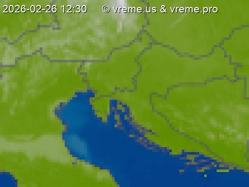 Oblačnost Slovenija