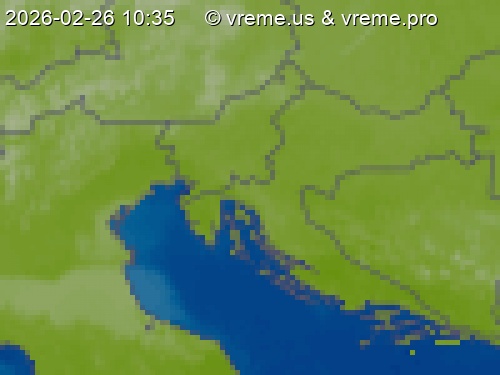 Oblačnost Slovenija