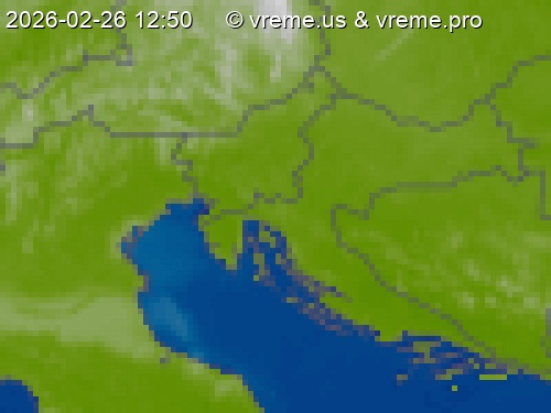 Oblačnost Slovenija