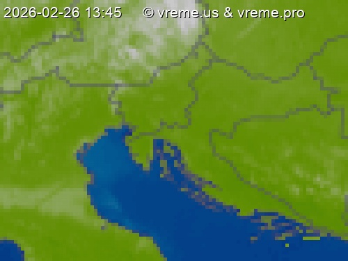 Oblačnost Slovenija