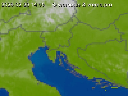 Oblačnost Slovenija