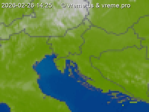 Oblačnost Slovenija