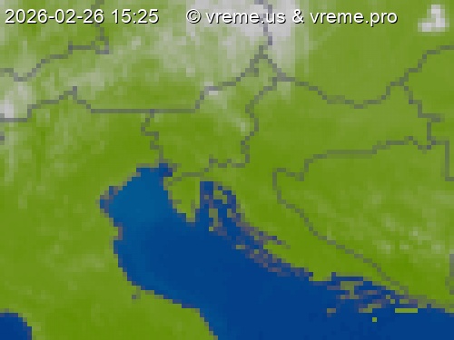 Oblačnost Slovenija