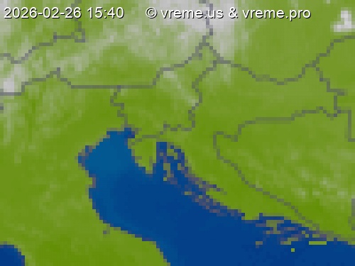 Oblačnost Slovenija