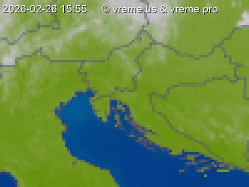 Oblačnost Slovenija