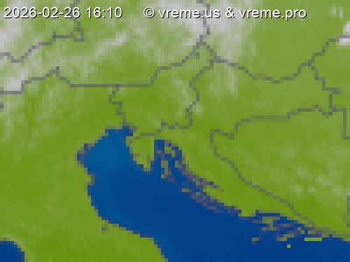 Oblačnost Slovenija