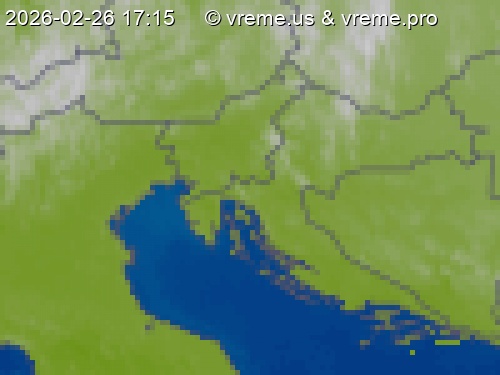 Oblačnost Slovenija