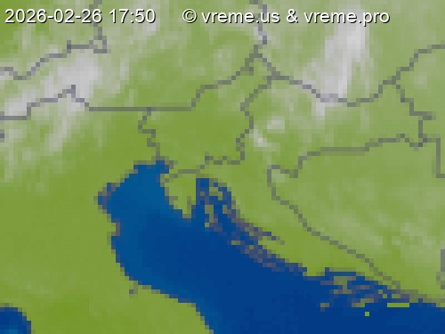 Oblačnost Slovenija